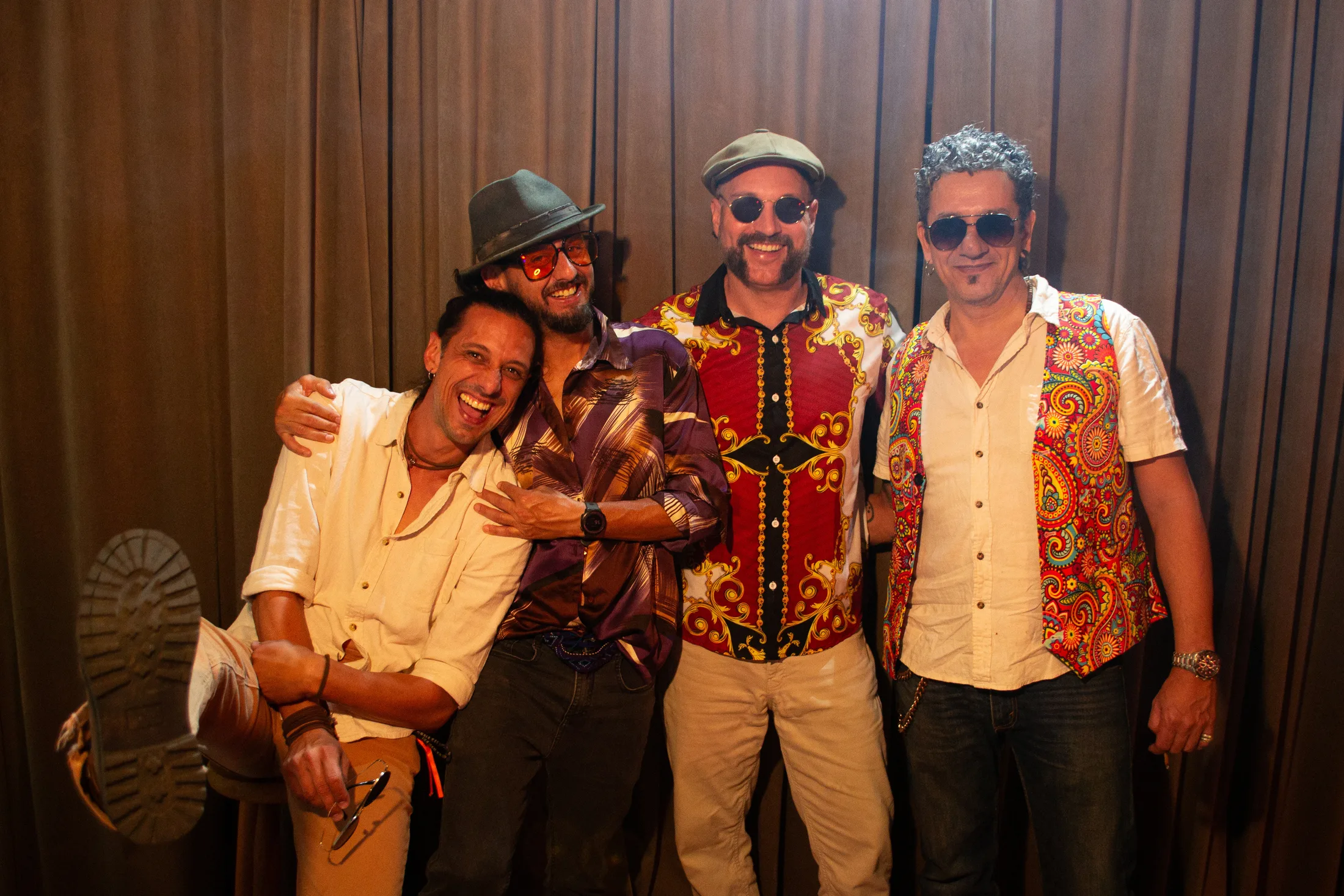 Três músicos dos Irmãos McCoy